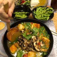 Kare buruso Ramen  at Wagamama - Crowne Plaza Hotel in Dubai