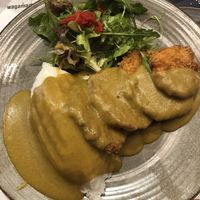 Sweet potato,rice,salad  at Wagamama - Crowne Plaza Hotel in Dubai