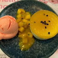 Mango passion cheesecake  at Wagamama - Crowne Plaza Hotel in Dubai