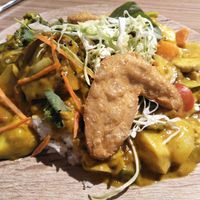 Curry with chicken wings at Sprout 小苗子 in Hong Kong Island