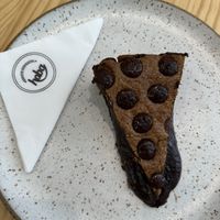 Cookie tart  at Casa Hoba in Rio De Janeiro