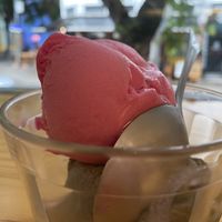 Black Sesame & Pink Lemonade  at Casa Hoba in Rio De Janeiro