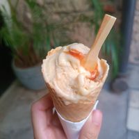 Milho verde com goiabada. at Casa Hoba in Rio De Janeiro