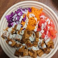 Spicy tofu quinoa bowl at Can't Believe It's Vegan  in Westerville