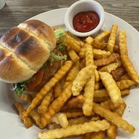 Crispy no chick sandwich  at Can't Believe It's Vegan  in Westerville