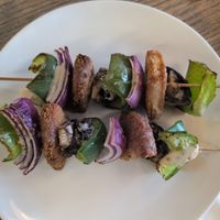 Kebob appetizers at Can't Believe It's Vegan  in Westerville