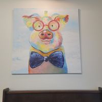 Great art at Can't Believe It's Vegan  in Westerville