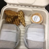 BLT with the yummiest special sauce! at Can't Believe It's Vegan  in Westerville