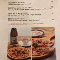 menu  at Love Bay Cafe in Guangzhou