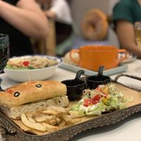 Our favorite hearty meal! It looks simple, but the taste is through the roof! at Love Bay Cafe in Guangzhou