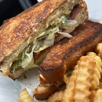 Grilled Chz BLT  at Vegans Are Us in Vineland