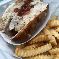 Bratwurst Banger   at Vegans Are Us in Vineland