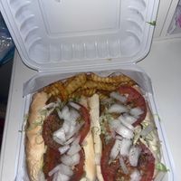 Italian hoagie   at Vegans Are Us in Vineland