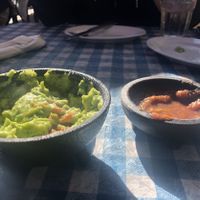 Guacamole was served with cucumbers for a vegan option  at Margaritas Mexican Restaurant in Redwood City