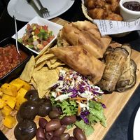 Vegan Shared Plate and Cauliflower Hot Wings at Mika in Airlie Beach