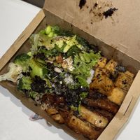 Teriyak Mushroom Tofu Bowl with rice  at Le Food in Subang Jaya