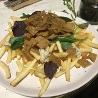 Loaded fries at GG Bistro in Christchurch