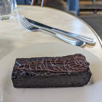 GF yummy brownie! at GG Bistro in Christchurch