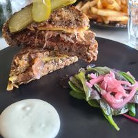 Reuben Sandwich at GG Bistro in Christchurch