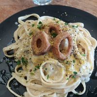 Pasta du jour at GG Bistro in Christchurch