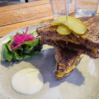 Reuben sandwichh  at GG Bistro in Christchurch