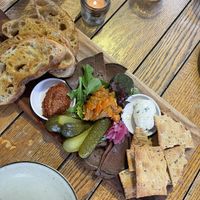 Antipasti plate  at GG Bistro in Christchurch