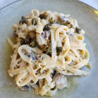 Carbonara at GG Bistro in Christchurch