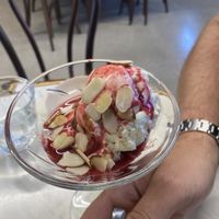 Ice cream sundae   at GG Bistro in Christchurch