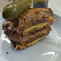 Reuben sandwich at GG Bistro in Christchurch