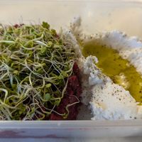 Beet Tartare and Feta at GG Bistro in Christchurch