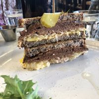 Vegan Reuben at GG Bistro in Christchurch
