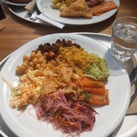 Lots of exotic choices 🌿 at Tibits in Lausanne