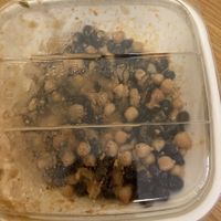 Chickpea salad  at Tibits in Lausanne