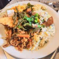 From the buffet at Tibits in Lausanne