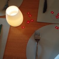 (I don't have any photos from the food) at Tibits in Lausanne