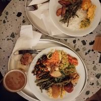 Great vegan lunch at Tibits in Lausanne