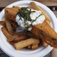 Original Vish and chips at Pretend in Dublin