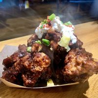 Vegan buffalo cauliflower wings   at Pretend in Dublin