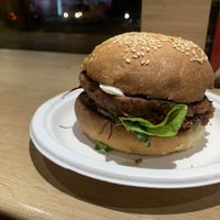 Veginity burger at Pretend in Dublin