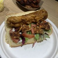 Carrot dog at Pretend in Dublin