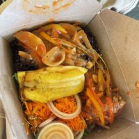 Wednesdays lunch   at Speedy Redemption in St Thomas