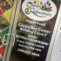 Address   at Speedy Redemption in St Thomas