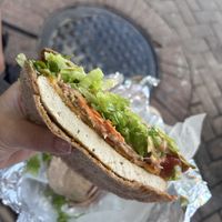 Tofu sandwich   at Speedy Redemption in St Thomas