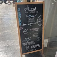 Outside  at Aloha Vegan Delights - Maria Cristina in Valencia