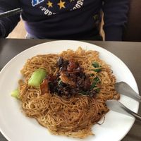 Longyan fried noodles  at Qǐ Ruò Yǎ in Taichung