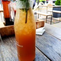 Iced Tee at Hans im Glück in Frankfurt