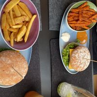   at Hans im Glück in Frankfurt