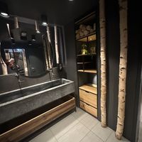 Vibey loos  at Hans im Glück in Frankfurt