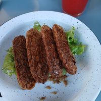 Tempê toast at Casinha Cafe in Brasilia