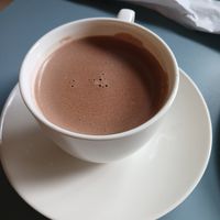 Chocolate quente at Casinha Cafe in Brasilia